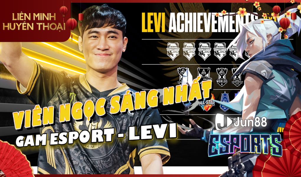 Viên ngọc sáng nhất GAM Esports - Levi