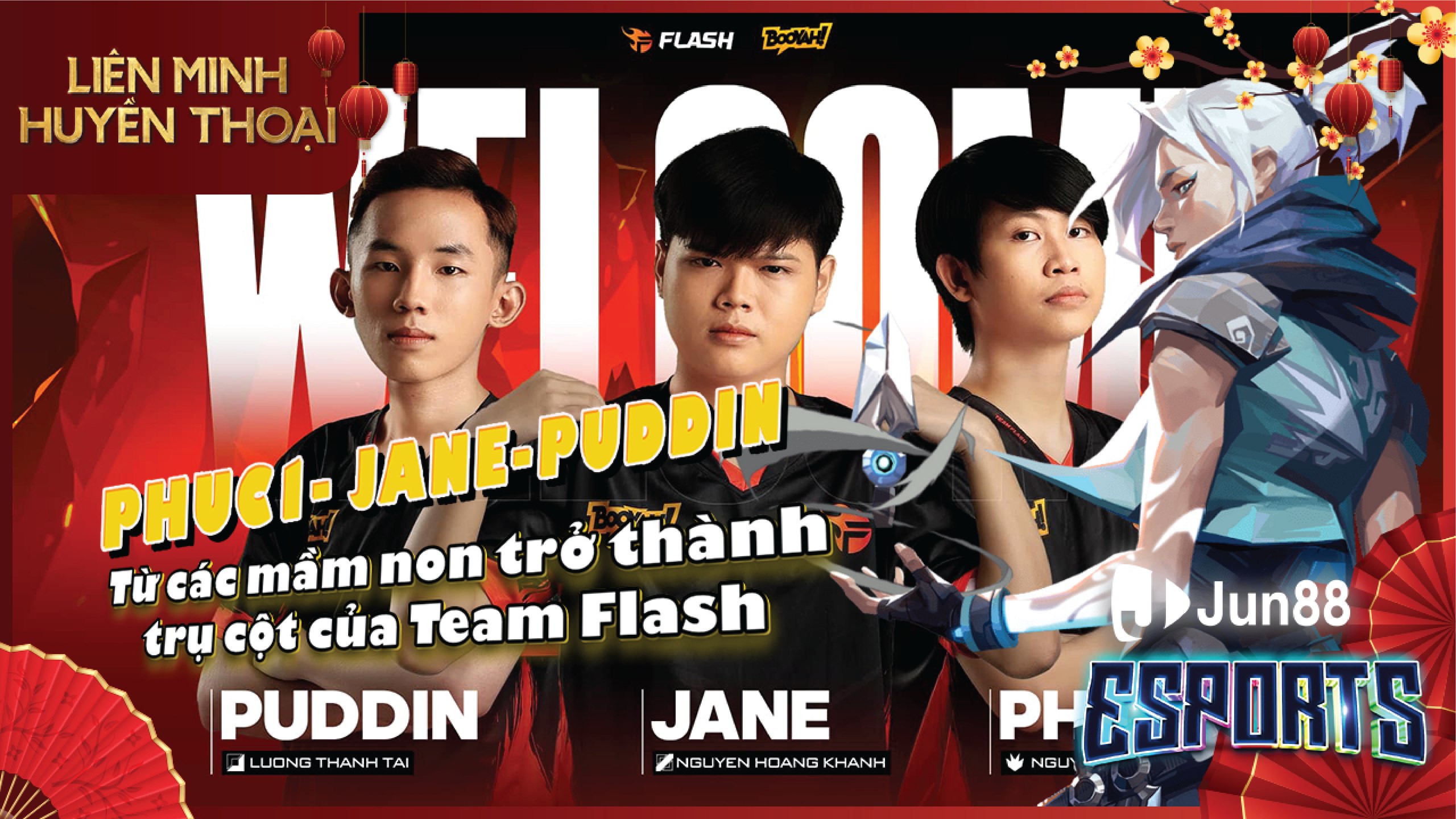 Jane - Phuc1 - Puddin từ các mầm non trở thành những trụ cột của Team Flash