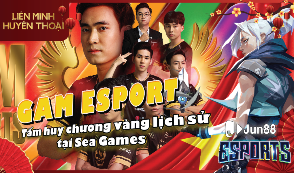 GAM Esports và tấm huy chương vàng Sea Games lịch sử