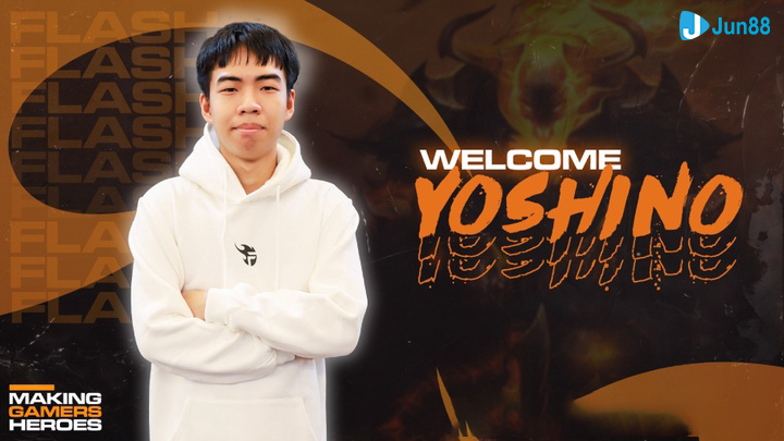 Yoshino gia nhập Team Flash